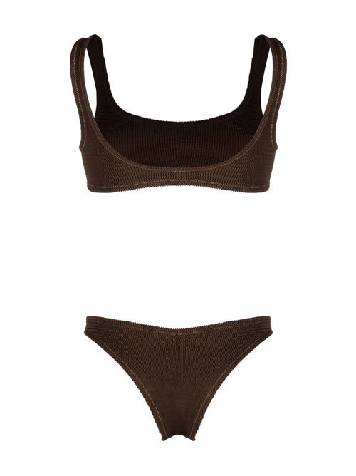 ribbed bikini set Reina Olga | GINNY BIKINI SETCRINKLE LUXBROWN